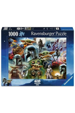 De Mandalorian en Grogu puzzel (1000 stukjes)