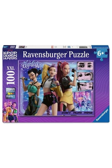 KPop Demon Hunters Kinderpuzzel Blije fans, blije Honmoon! (100 stuks XXL)