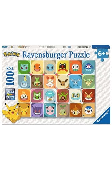 Pokémon Kinderpuzzel Pokémon Gezichten (100 Stuks XXL)