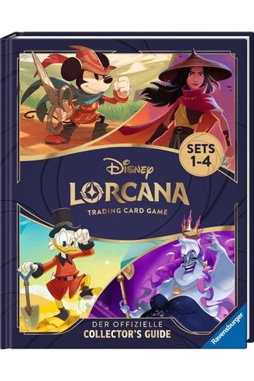 Disney Lorcana TCG-boek De officiële verzamelgids: sets 1-4 *Duitse versie*