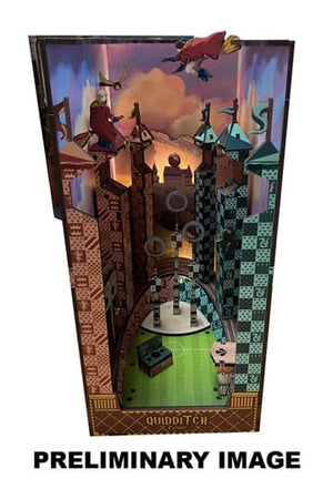 Harry Potter Tiny Adventures Book Nook Mini Diorama Zwerkbalveld 23 cm