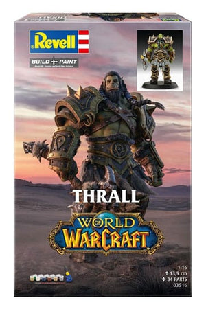 World of Warcraft Model Kit Gift Set 1/16 The Orc Thrall 13 cm