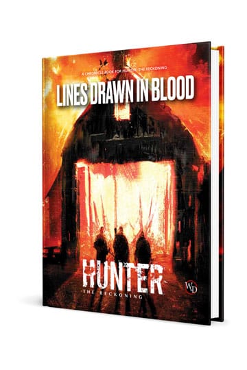 Hunter: The Reckoning 5e editie RPG-boek Lines Draw in Blood Sourcebook *Engelse versie*