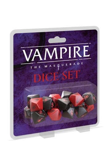 Vampire: The Masquerade 5e editie RPG-dobbelstenenset
