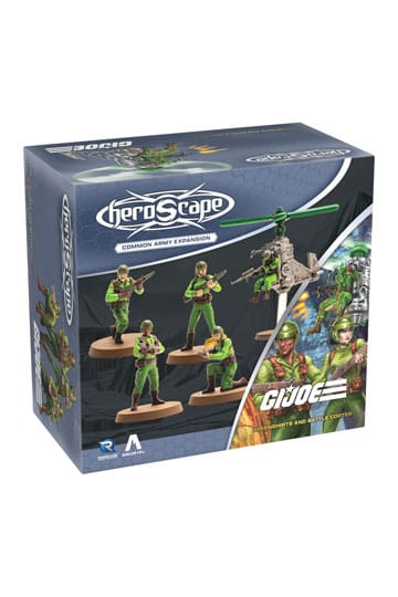 G.I.Joe Heroscape Army Expansion Greenshirts & Battle Copter (algemeen) *Engelse versie*