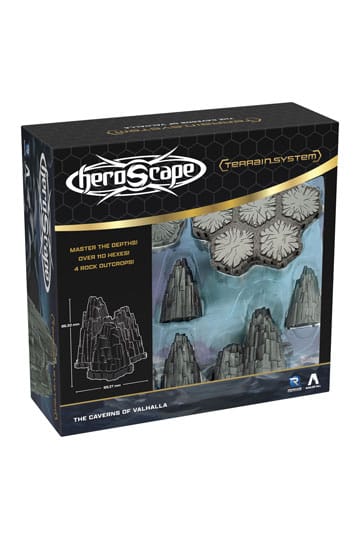 Heroscape-terreinuitbreiding The Caverns of Valhalla *Engelse versie*