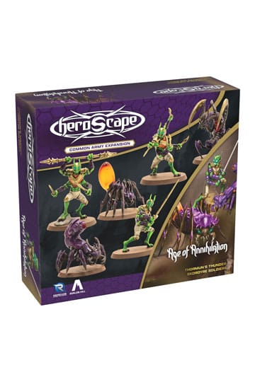Heroscape-legeruitbreiding Tijdperk van vernietiging Skordyre-soldaten (algemeen) *Engelse versie*