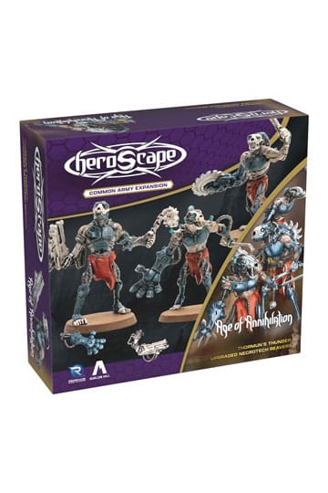 Heroscape-legeruitbreiding Age of Annihilation Opgewaardeerde Necrotech Reavers (algemeen) *Engelse versie*