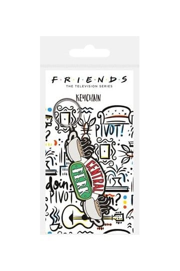 Vrienden PVC sleutelhanger Central Perk schets