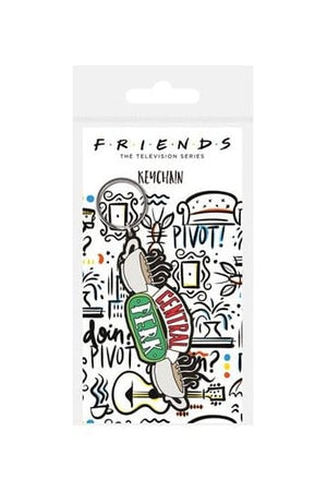 Vrienden PVC sleutelhanger Central Perk schets