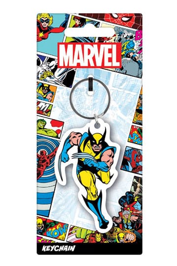 Marvel Comics Rubber Keychain Wolverine