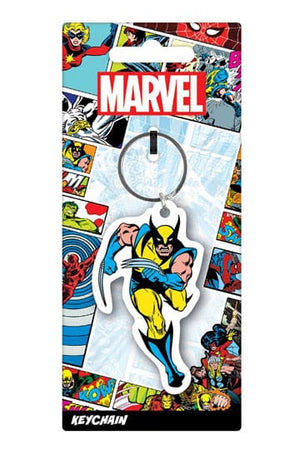 Marvel Comics Rubber Keychain Wolverine