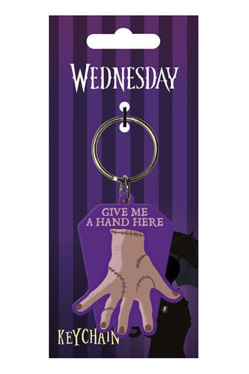 Woensdag rubber sleutelhanger geef me een handje