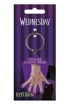 Woensdag rubber sleutelhanger geef me een handje