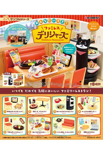 Delishers Restaurant Minifiguren Blind Box Display (8)