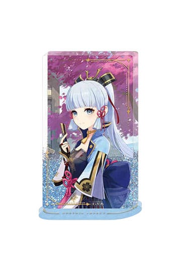 Genshin Impact Acryl Ornament met Glitters: Kamisato Ayaka 11 cm