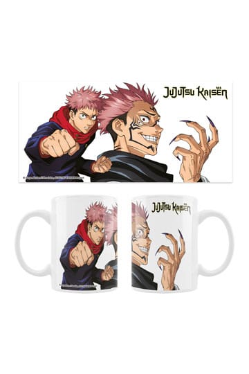 Jujutsu Kaisen keramische mok yuji & sukuna