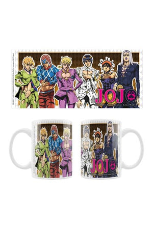 JoJo's bizarre avontuur deel 5: Hoofdpersonen van de keramische mok van de Gouden Wind