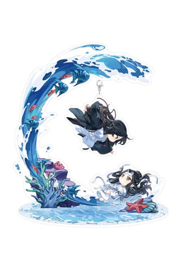 Grootmeester van de demonische teelt acryldiorama Wei Wuxian & lan wangji zhao xi chi ver. 18 cm
