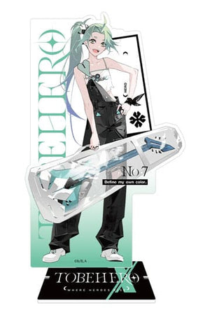 To Be Hero X Acryl Stand Hero Show Series Lucky Cyaan 17 cm