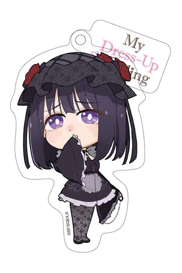 Mijn verkleed lieveling Acryl Keychain Marin Shizuku Cosplay Chibi Style 8 cm
