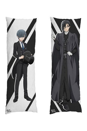 Black Butler Dakimakura kussensloop Sebastian & Ciel 150 x 50 cm