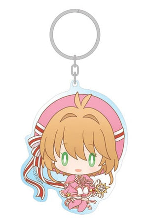 Card Captor Sakura: Heldere kaart acryl sleutelhanger Sakura Kinomoto 8 cm
