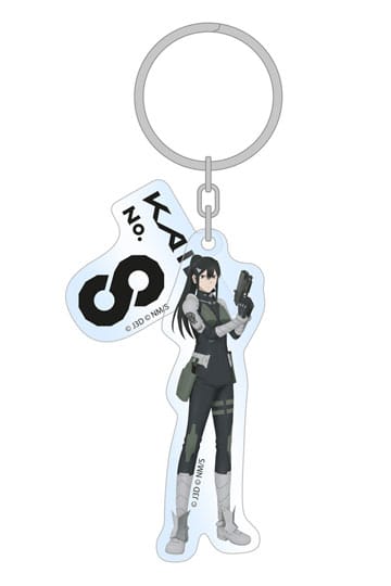 Kaiju No. 8 Acryl Sleutelhanger Mina Ashiro Seizoen 2 Holografisch 7 cm