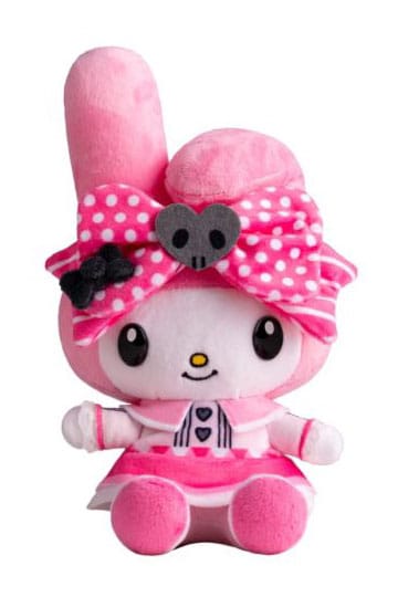 Sanrio Pluche Figuur My Melody Roze Zwart Party Jubileumeditie XL 35 cm
