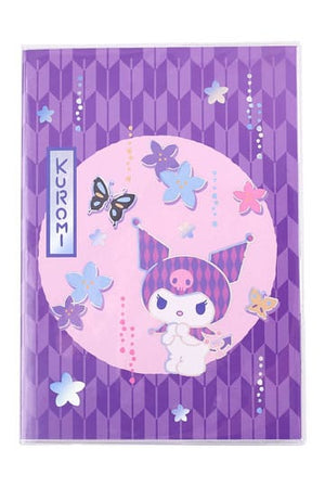 Sanrio Notitieboekje Kuromi Japans holografisch geruit