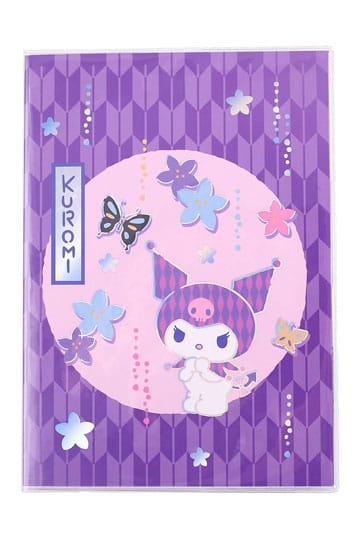 Sanrio Notitieboekje Kuromi Japans holografisch geruit