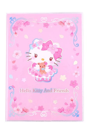 Sanrio Notitieboekje Hello Kitty & Friends Sakura-serie Holografisch geruit