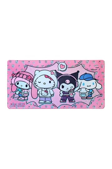 Sanrio roze zwarte Party Series XXL muismat Hello Kitty & Friends Pop