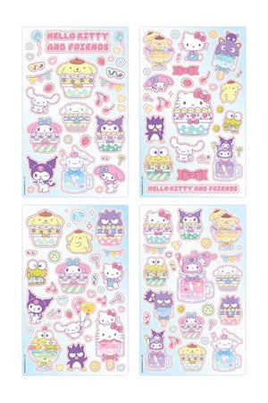 Sanrio-stickerpakket Hello Kitty & Friends 03 Cupcake