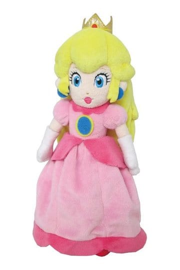 Super Mario Pluche Figuur Prinses Peach 26 cm