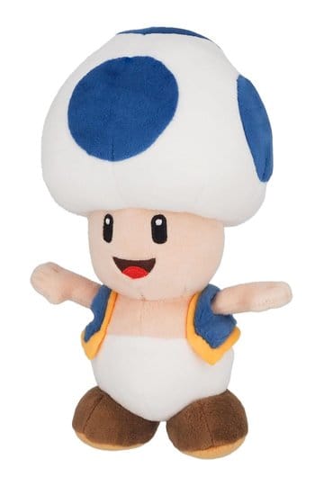 Super Mario Pluche Figuur Toad 20 cm
