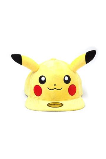 Pokémon Plush Snapback Cap beschaamd Pikachu