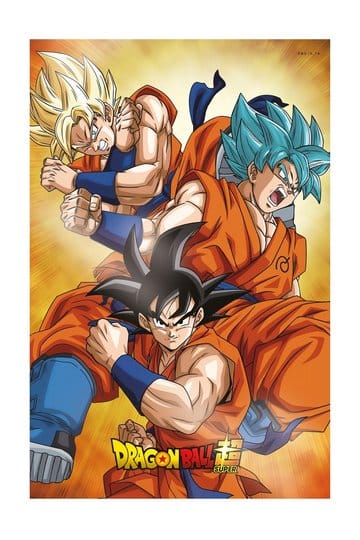 Dragon Ball Super 3D-poster Champa Goku 38 x 58 cm