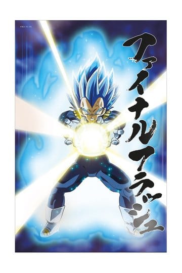 Dragon Ball Super 3D-poster Survival Vegeta 38 x 58 cm