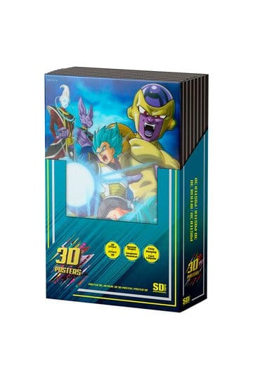 Dragon Ball 3D-poster Dragon Ball & Dragon Ball Super 38 x 58 cm display (14)