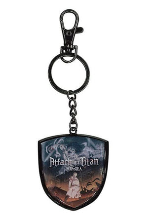 Attack on Titan Metalen sleutelhanger Kolossaal 7 cm
