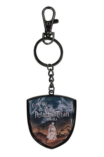 Attack on Titan Metalen sleutelhanger Kolossaal 7 cm