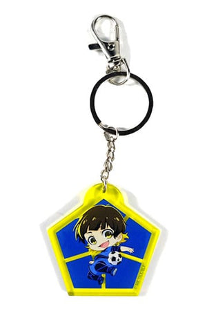 Blue Lock Acryl Keychain Meguru Rachira Chibi Style 5 cm