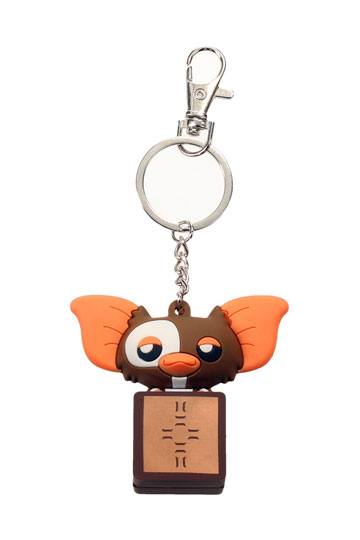 Gremlins Pokis rubberen sleutelhanger Gizmo in een doosje 6 cm