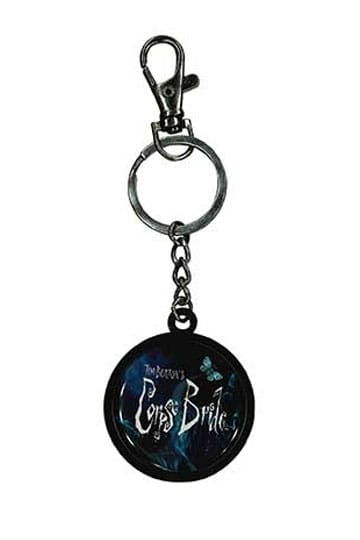 Corpse Bride metalen sleutelhanger Logo Ver. 1 7 cm