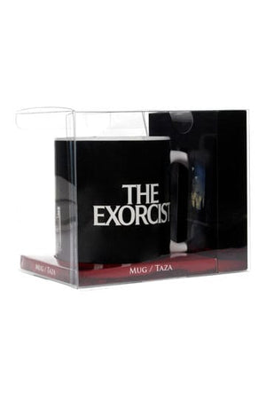 De Exorcist cadeauset mok en sleutelhanger posterprint zwart-wit
