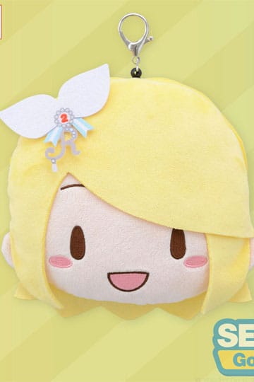 Hatsune Miku: kleurrijk podium! Pluche sleutelhanger Kagamine Rin Stage Sekai 15 cm