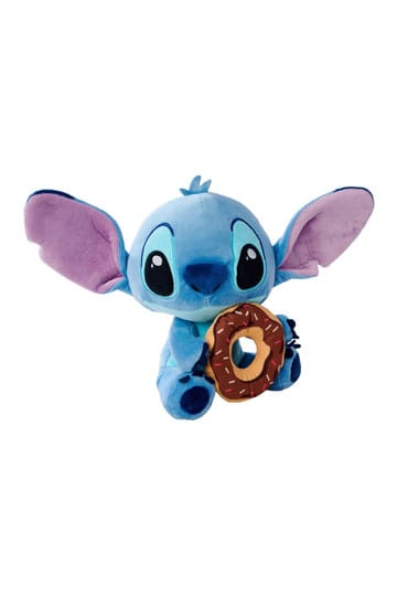 Lilo & Stitch Plush figuursteek met donut 25 cm