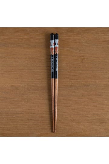 Studio Ghibli Lacquered Chopsticks Sketches Princess Mononoke San's Mask 21 cm