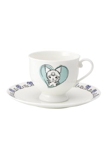 Sanrio Bone China Mok & Bordenset Kuromi